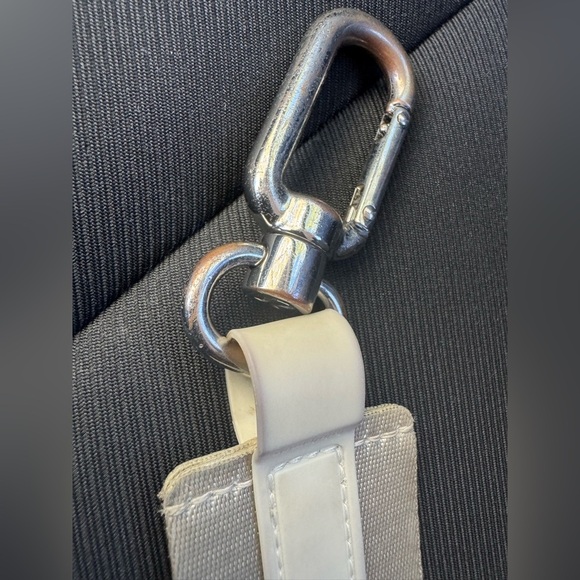 Lululemon Athletica Black Duffel Bag with Tan Strap - Picture 2 of 2